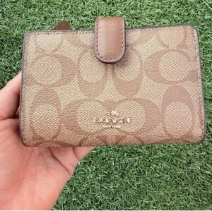 Coach Brown Signature Wallet
